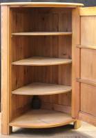 Tonnen-Eckschrank