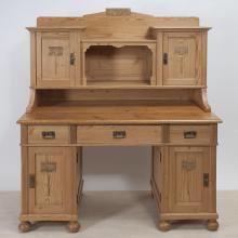 aufsatzschreibtisch-4-teilig-jugendstil-kiefer-sr-3810