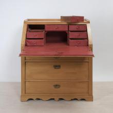 Biedermeier-Sekretär mit 3 Schubladen