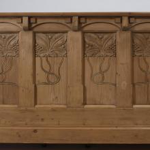 Jugendstil-Tresenschrank, Kiefer massiv