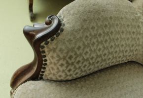 Sofa, Louis Philippe, Mahagoni  [G431]