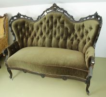 Sofa, Louis Philippe, Nussbaum