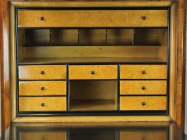 Sekretär Biedermeier Nussbaum [B437]