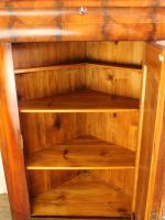 Eckschrank, Mahagoni