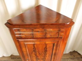 Eckschrank, Mahagoni