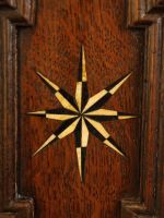 Anrichte / Halbschrank mit Barocktüren