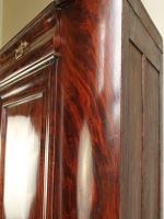 Eckschrank, Mahogoni