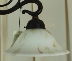 Messinglampe