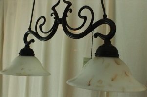 Messinglampe