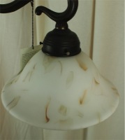 Messinglampe