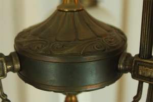 Messinglampe