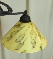 Messinglampe