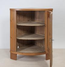 RARITÄT! Biedermeier Tonnenschrank