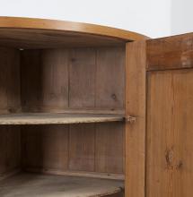 RARITÄT! Biedermeier Tonnenschrank