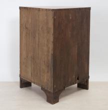 RARITÄT! Biedermeier Tonnenschrank