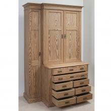Aufsatzschrank mit Seitenteil