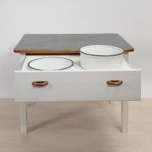 Küchen-Abwaschtisch Art Deco
